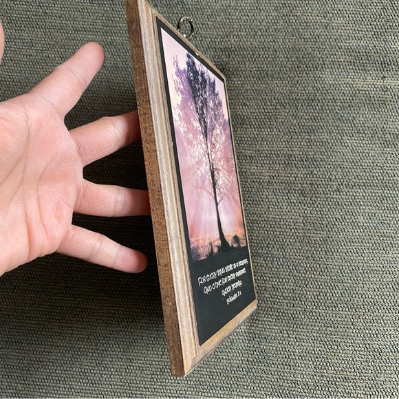 Springbox Wood Wall Hang Decor Christian - Picture 6 of 12